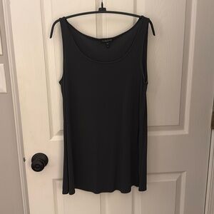 Eileen Fisher dark gray cami.